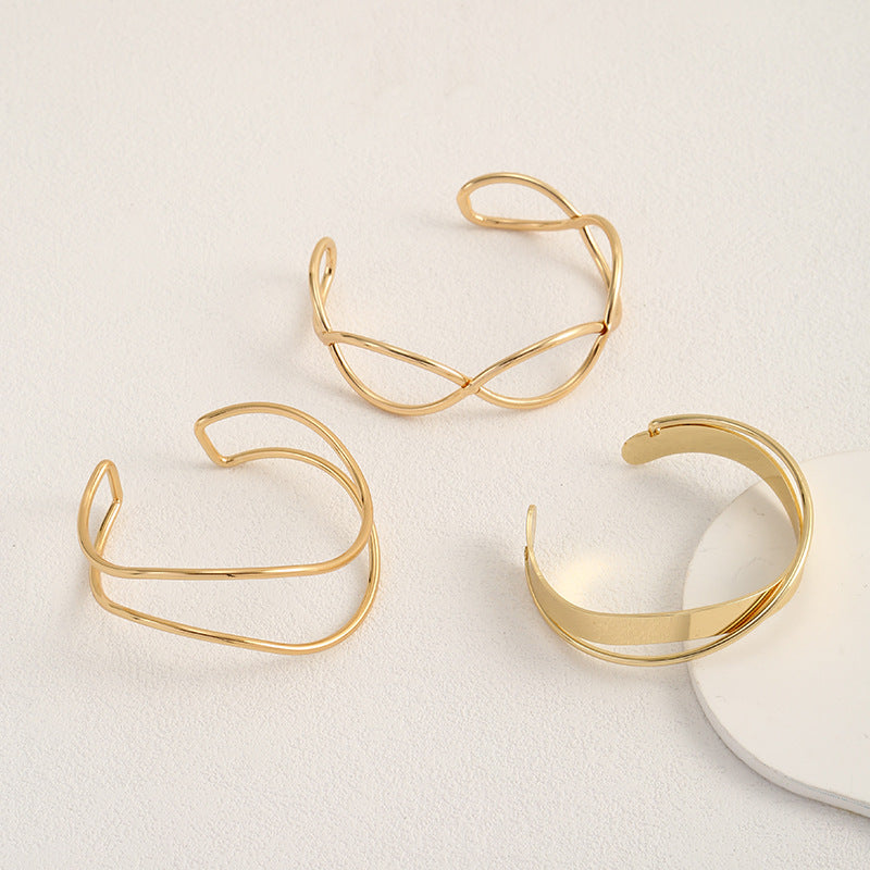 Women Open Bangle in Minimalist Design