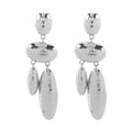 Women Hanging Earrings with artistic, three-dimensional design