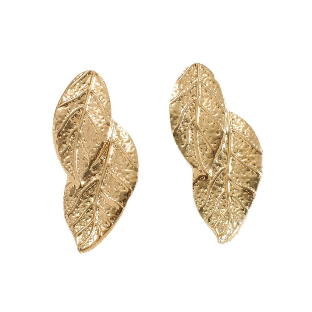 Ladies' bangle with artistic leaf design