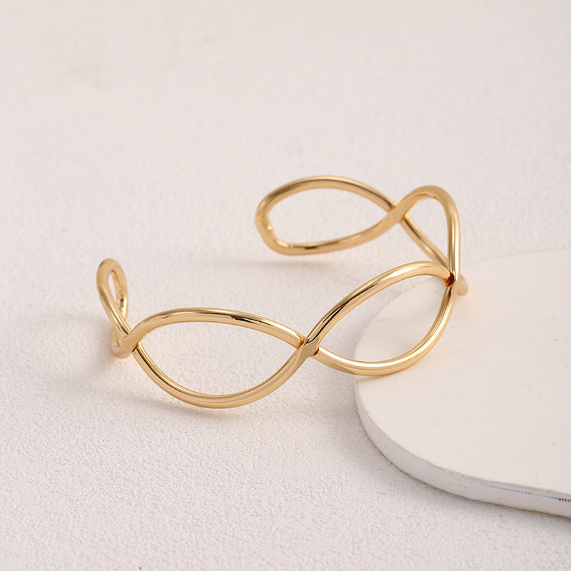 Women Open Bangle in Minimalist Design