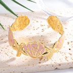Ladies Elegant Wave-Shaped Bracelets