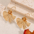 Women's hair clips in luxurious leaf design