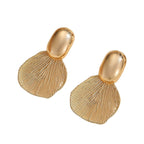 Ladies Hanging Earrings with Luxurious Leaf Design