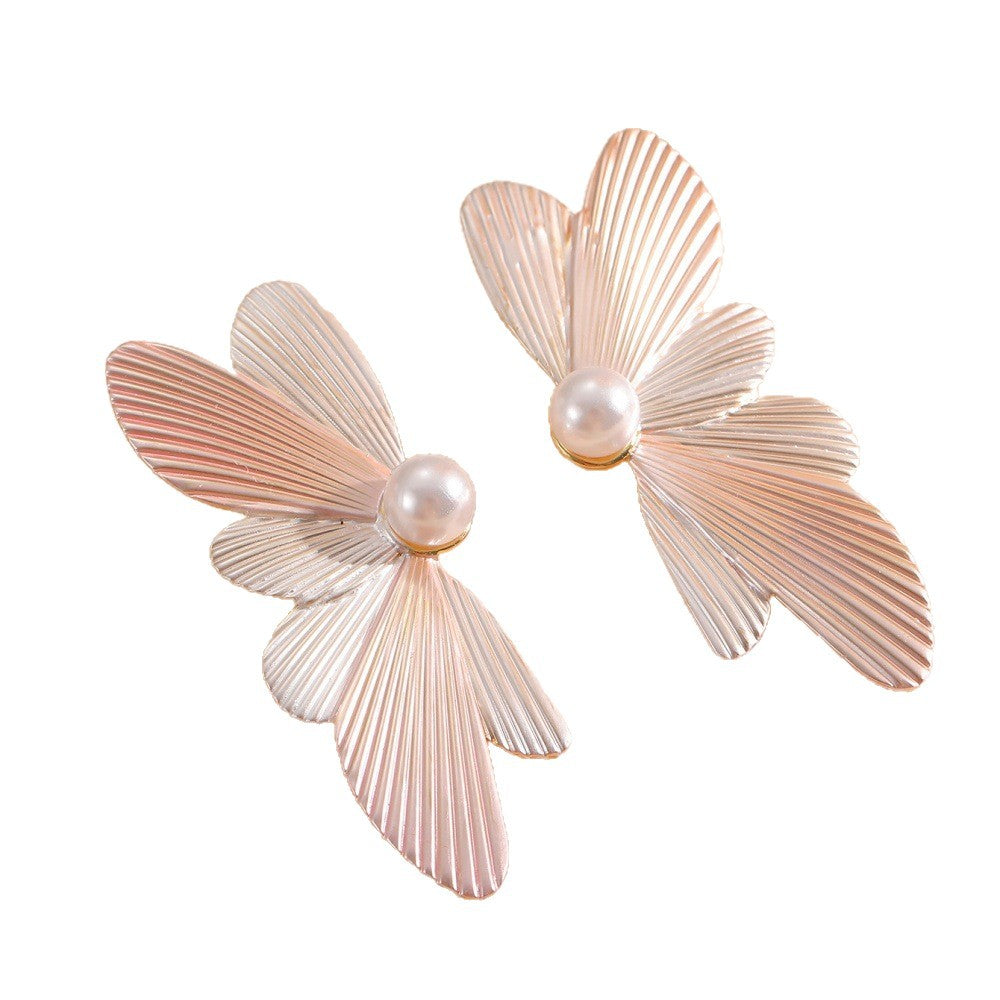 Women's hair clips in elegant butterfly design