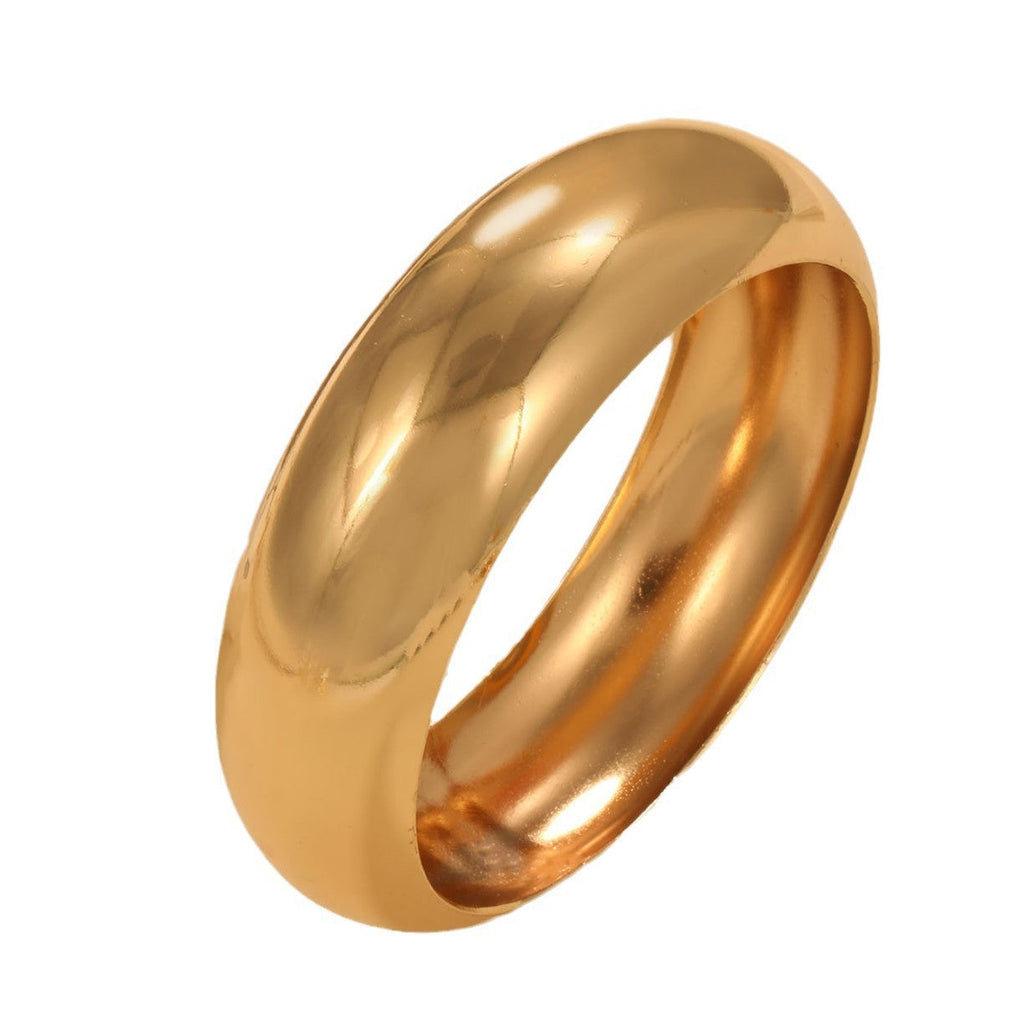 Women's Wide Gold Bracelet