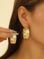 Women artistically designed hoops