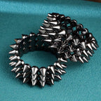 Women's bracelet with spikes