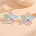Women's hair clips in playful flower design