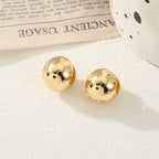 Women's heart-shaped ear clips