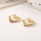 Ladies hoops in unique, sculptural design