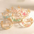 Ladies bracelet with intricate starfish design