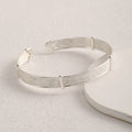 Ladies Open Bangle with Elegant Structure Design
