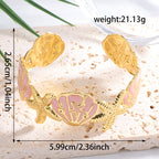Ladies Elegant Wave-Shaped Bracelets