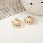 Women's hoops in modern bamboo design