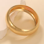 Women's Wide Gold Bracelet