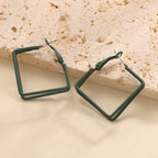 Women Geometric Earrings made of high-quality metal