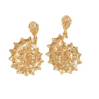 Ladies earrings in shell design