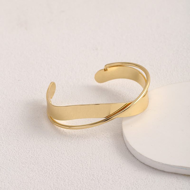 Women Open Bangle in Minimalist Design