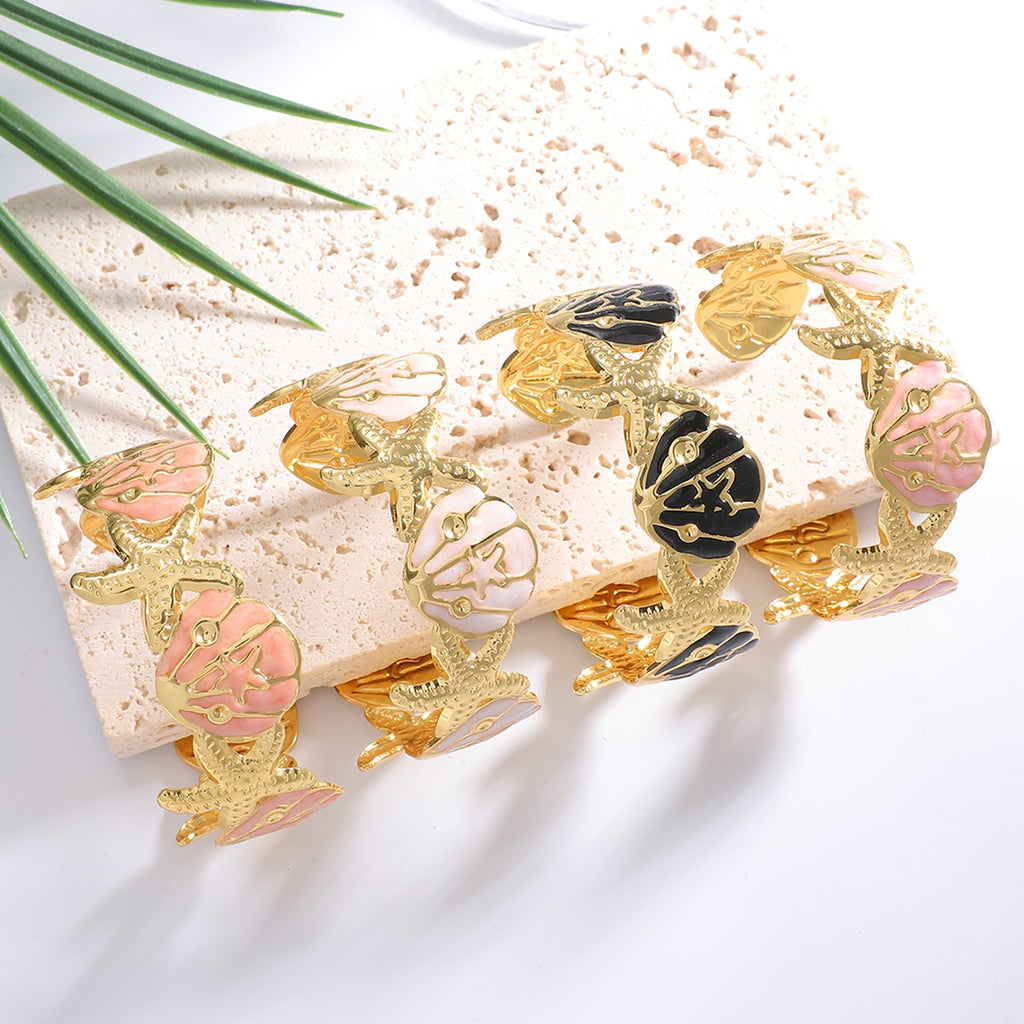 Ladies Elegant Wave-Shaped Bracelets