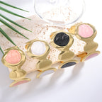 Ladies Open Bangle with Artistic, Curved Design