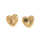 Women's Open Bangle with Elegant Heart Shape