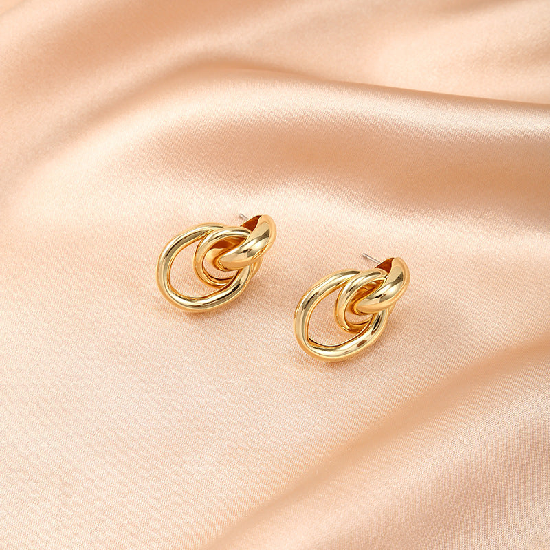 Women's hoops in a modern, layered design