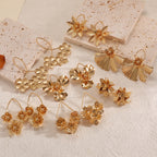 Women's hair clips in luxurious leaf design