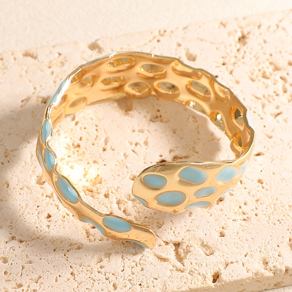 Ladies Open Bangle in Elegant Snake Design