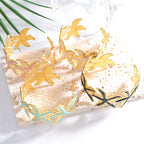 Ladies Open Cuff Bracelet with Expressive Star Motif