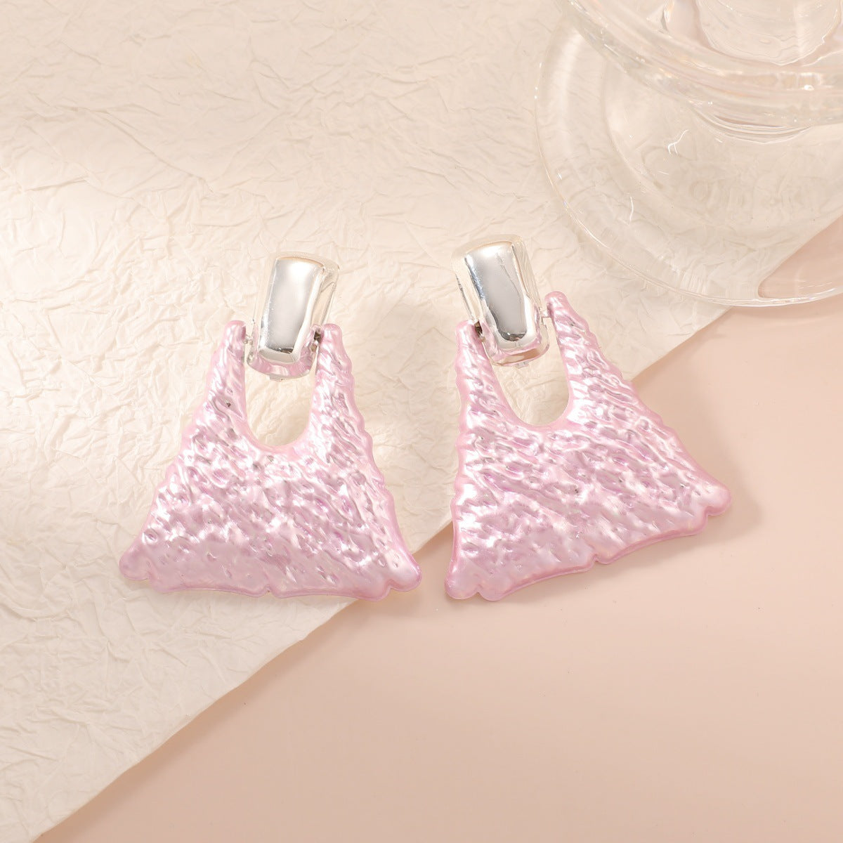Women's earrings in artistic design