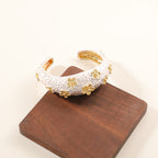 Women's bracelet with intricate flower design