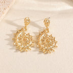 Ladies earrings in shell design