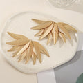Women's hair clips in luxurious leaf design