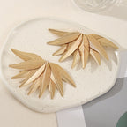 Women's hair clips in luxurious leaf design