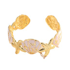 Ladies Elegant Wave-Shaped Bracelets