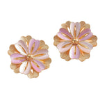 Ladies Hair Clips with Artistic Flower Design