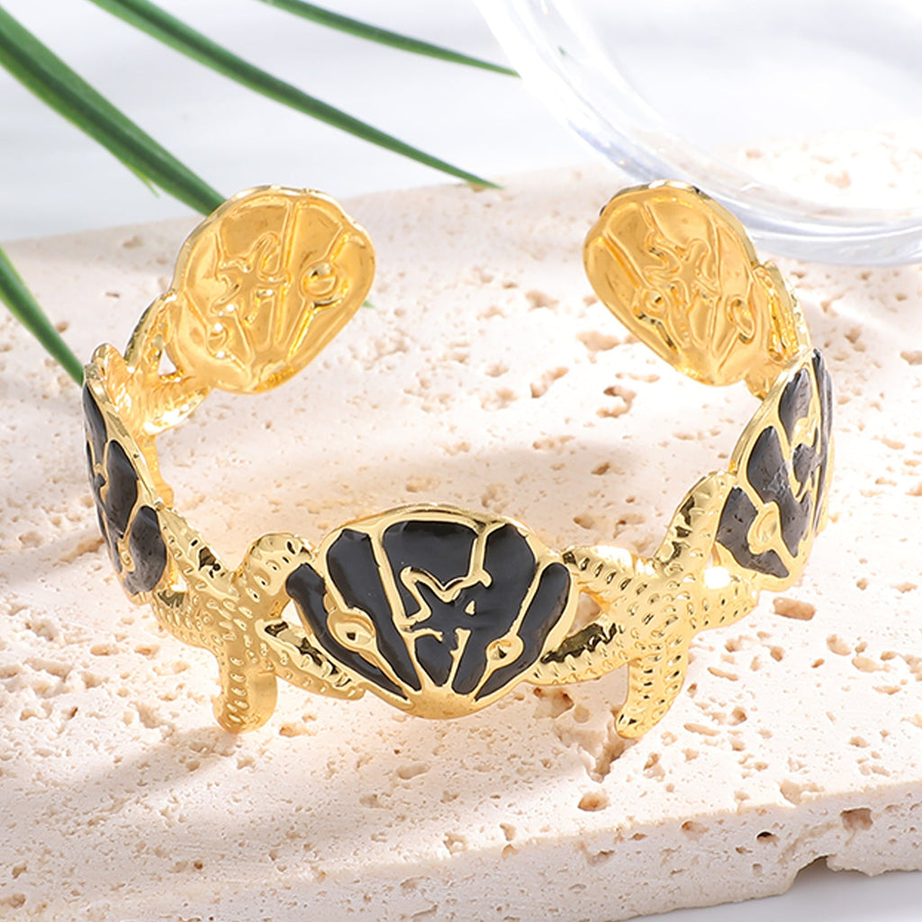 Ladies Elegant Wave-Shaped Bracelets