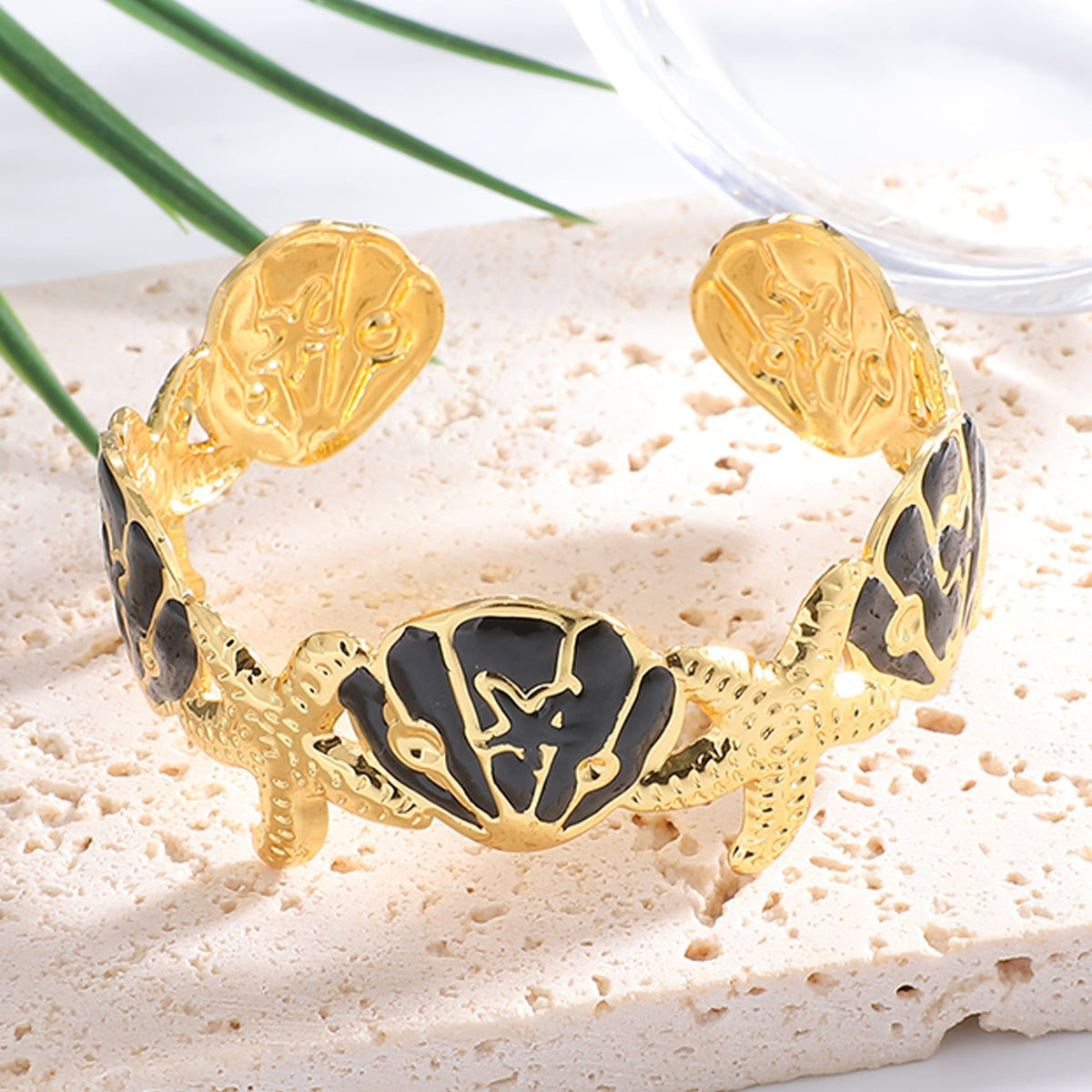 Ladies Elegant Wave-Shaped Bracelets
