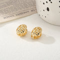 Women's Ear Clips with Elegant Pattern