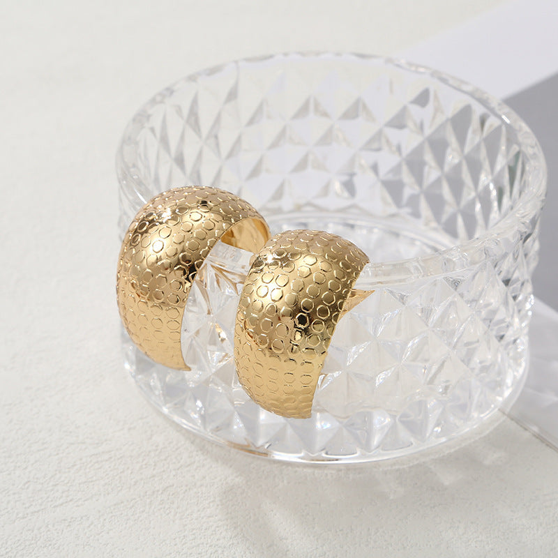Women's hoops with elegant, modern design