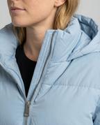 Tailored women's quilted coat winter