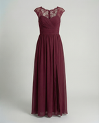 Evening dress women V-neck