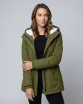 Luxurious women's winter coat