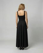 Soft Square Maxi Dress Women