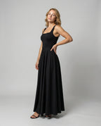 Soft Square Maxi Dress Women