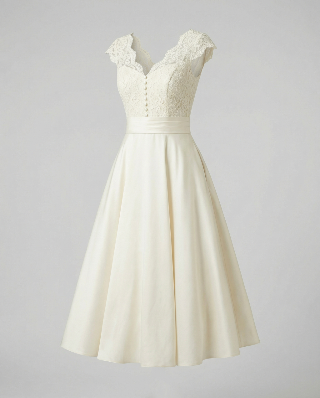 Romantic lace wedding dress
