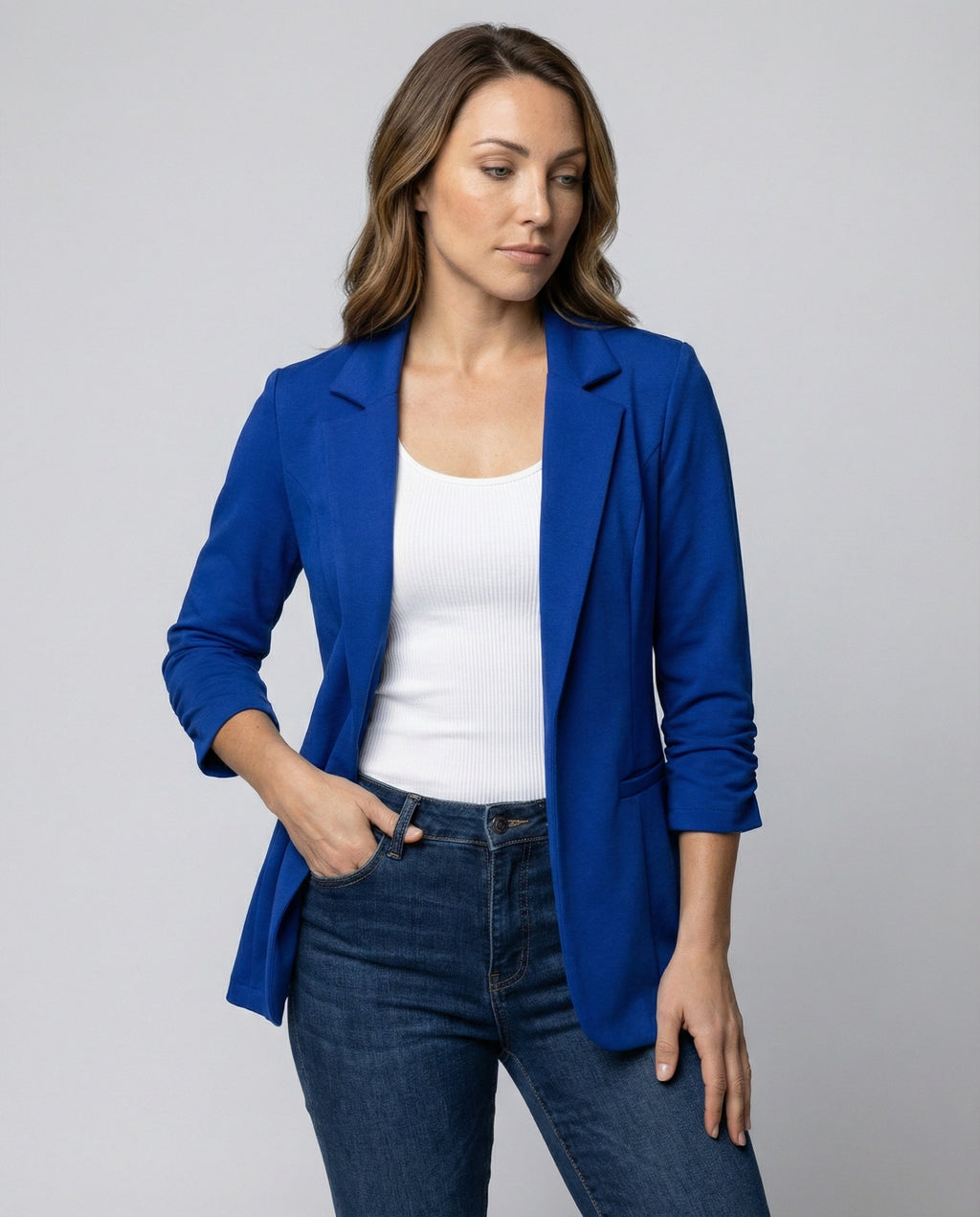 Elegant Women Blazer Tailored
