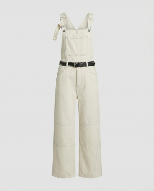 Denim Overall Women Wide