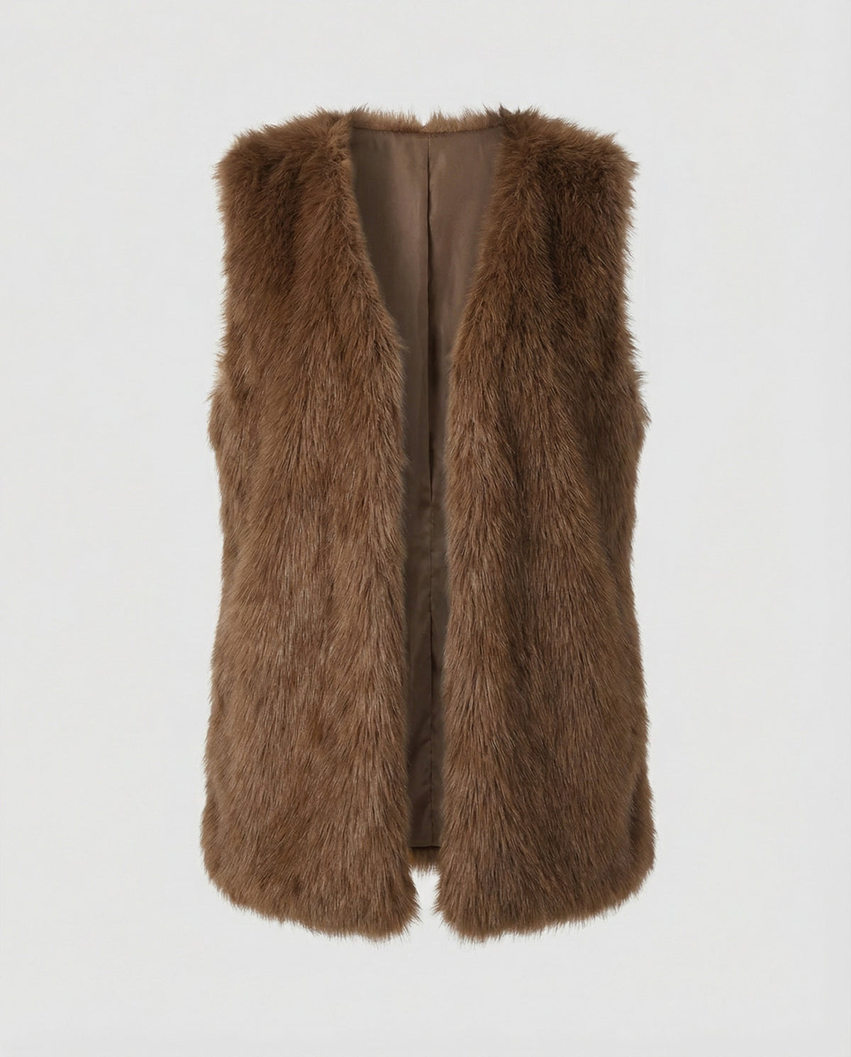 Ladies Faux Fur Vest