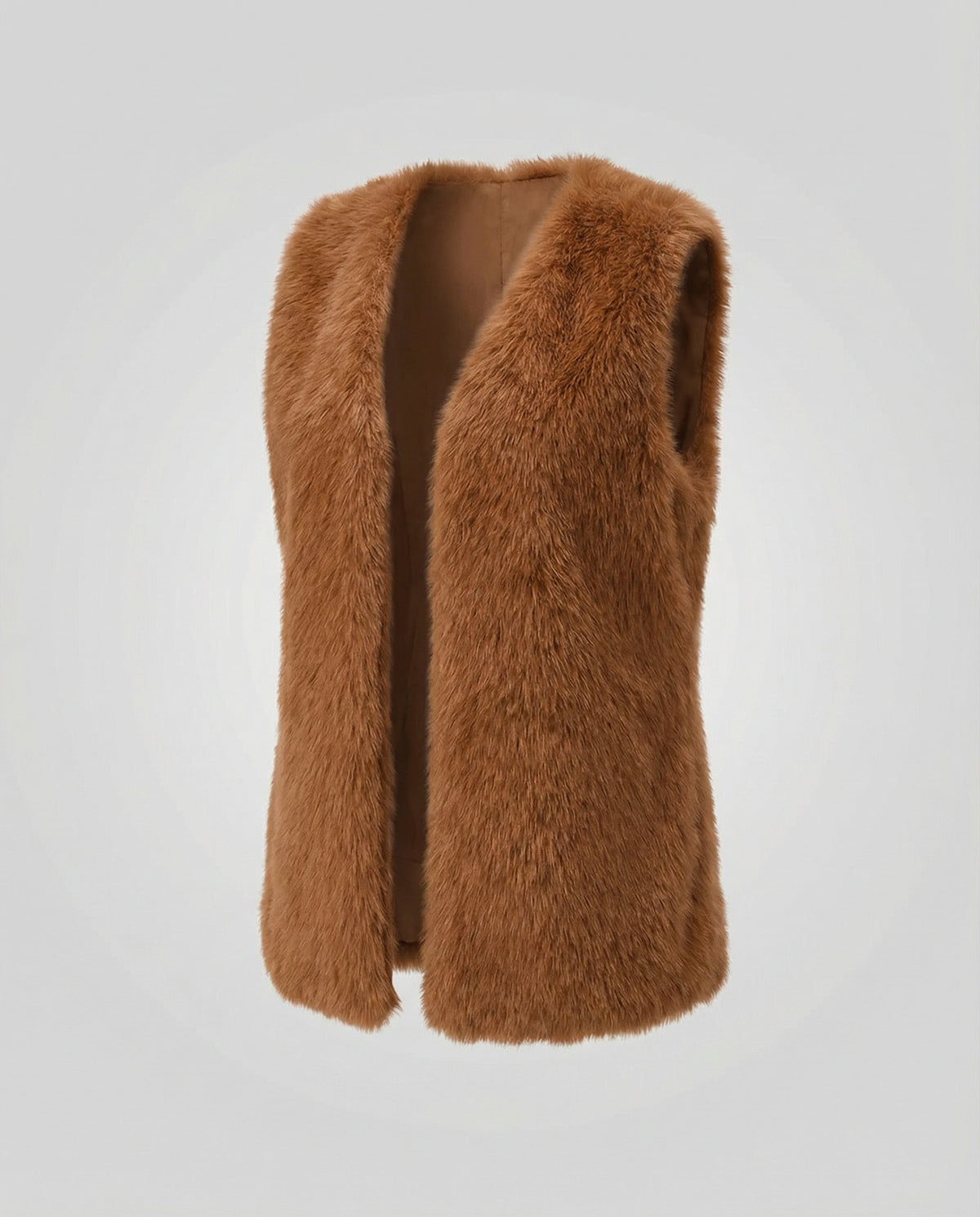Ladies Faux Fur Vest